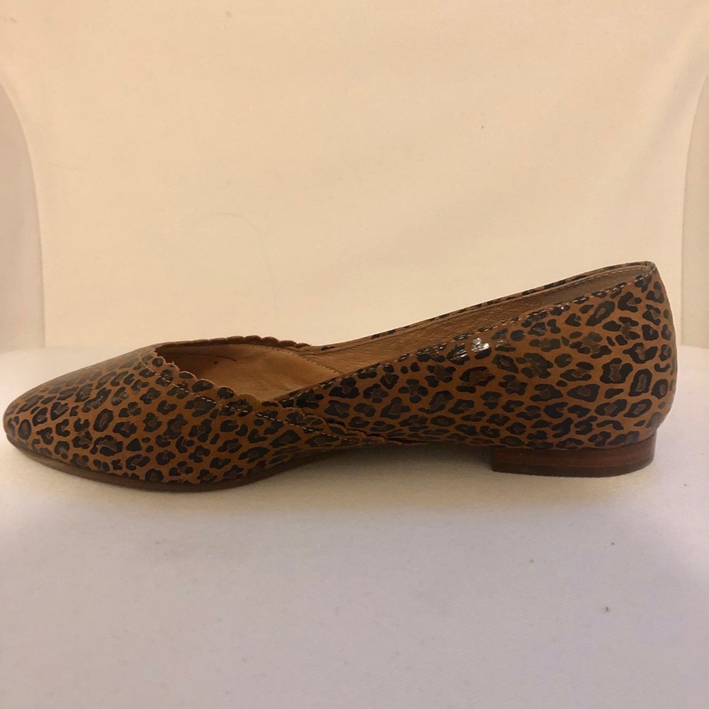 Jack Rogers Cheetah Print Flats, Size 6